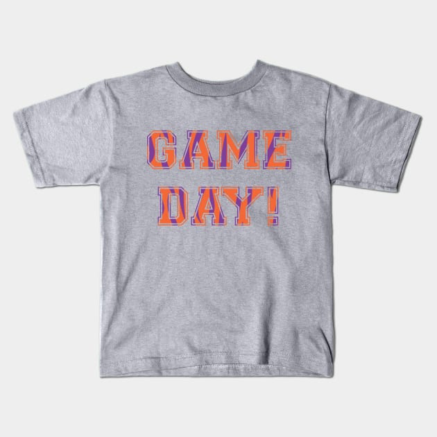 Clemson Game Day Kids T-Shirt by Parkeit